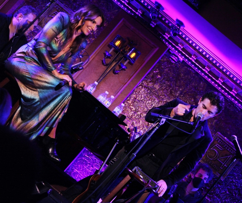 Photo Flash: Kelli Barrett and Jarrod Spector KINGS & QUEENS at Feinstein's/54 Below 