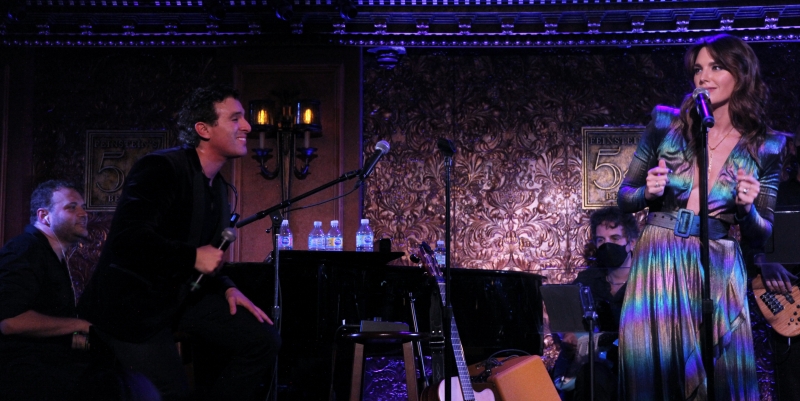 Photo Flash: Kelli Barrett and Jarrod Spector KINGS & QUEENS at Feinstein's/54 Below 