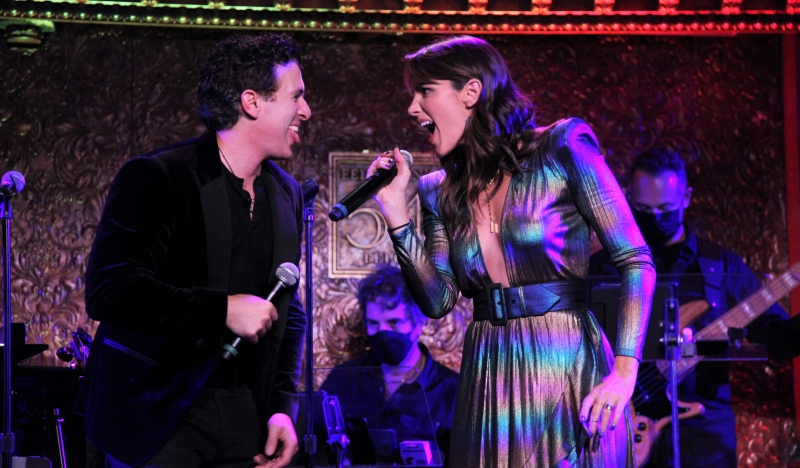 Photo Flash: Kelli Barrett and Jarrod Spector KINGS & QUEENS at Feinstein's/54 Below 