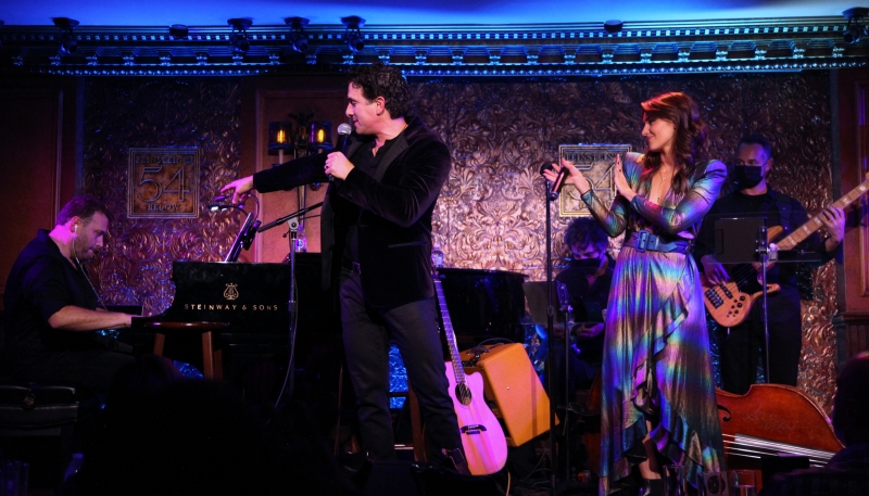 Photo Flash: Kelli Barrett and Jarrod Spector KINGS & QUEENS at Feinstein's/54 Below 