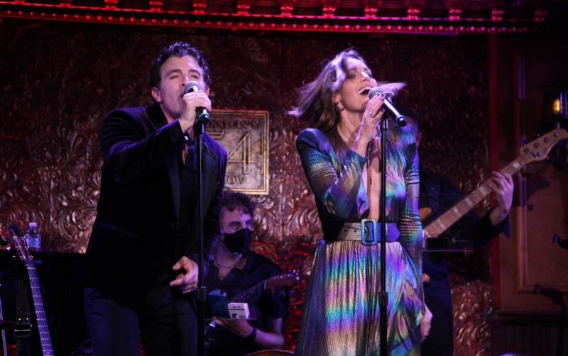 Photo Flash: Kelli Barrett and Jarrod Spector KINGS & QUEENS at Feinstein's/54 Below 