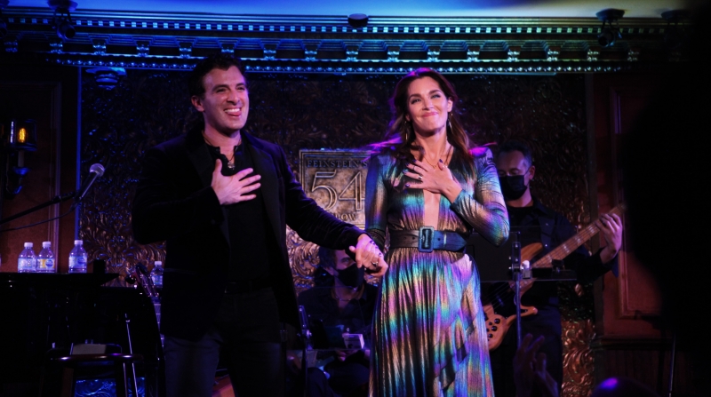 Photo Flash: Kelli Barrett and Jarrod Spector KINGS & QUEENS at Feinstein's/54 Below 