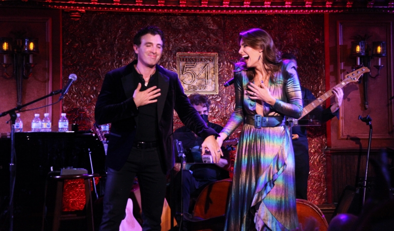 Photo Flash: Kelli Barrett and Jarrod Spector KINGS & QUEENS at Feinstein's/54 Below 