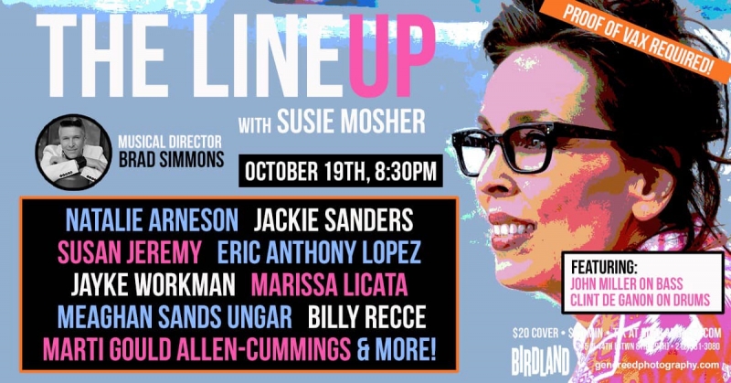 Photo Flash: Stewart Green Photographs Marilu Henner and More at October 12th THE LINEUP WITH SUSIE MOSHER at Birdland Theater 