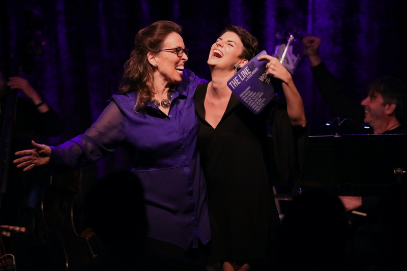 Photo Flash: Stewart Green Photographs Marilu Henner and More at October 12th THE LINEUP WITH SUSIE MOSHER at Birdland Theater  Image