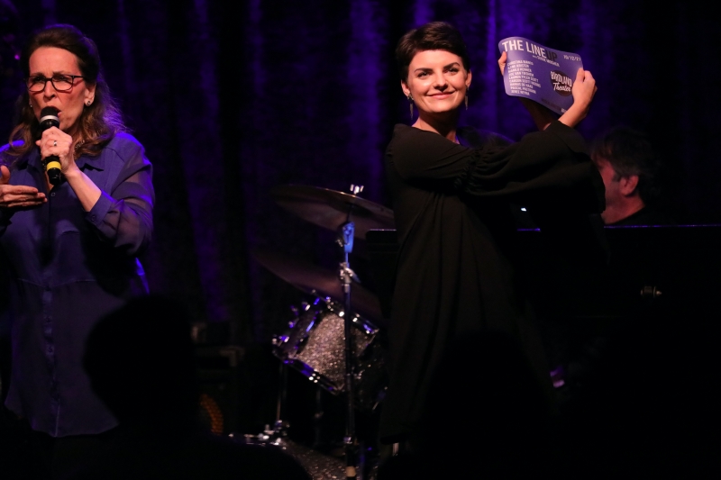 Photo Flash: Stewart Green Photographs Marilu Henner and More at October 12th THE LINEUP WITH SUSIE MOSHER at Birdland Theater 