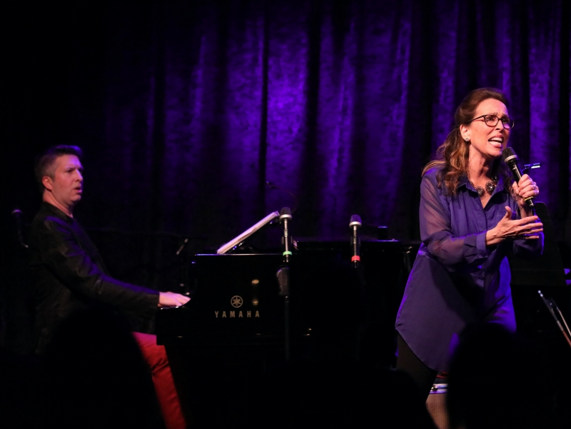 Photo Flash: Stewart Green Photographs Marilu Henner and More at October 12th THE LINEUP WITH SUSIE MOSHER at Birdland Theater 