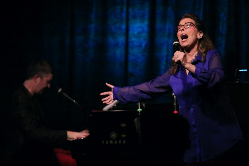 Photo Flash: Stewart Green Photographs Marilu Henner and More at October 12th THE LINEUP WITH SUSIE MOSHER at Birdland Theater 