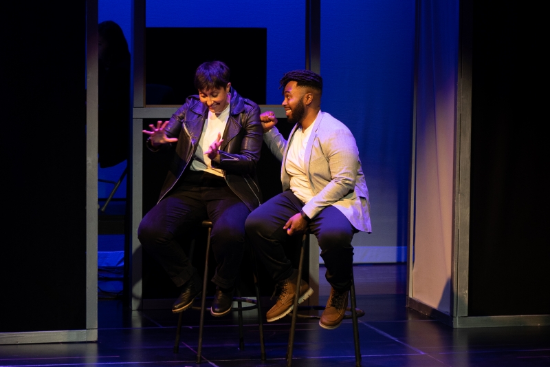 Review: THE EVOLUTION OF (HENRY) MANN by American Theatre Group in Basking Ridge Charms Image