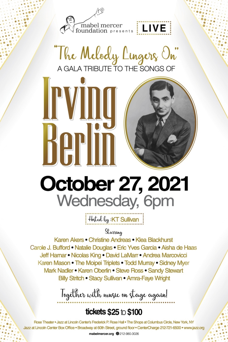 Mabel Mercer Foundation Gears Up For CABARET CONVENTION October 25 - 27 Image