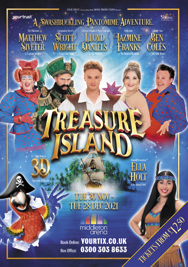 Photos: TREASURE ISLAND A Swashbuckling Pantomime Adventure Panto Is Back With An All-Star Cast! 