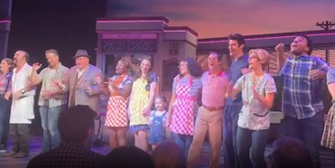Video: Sara Bareilles and Christopher Fitzgerald Take Their Final Bows in WAITRESS on Broa Photo