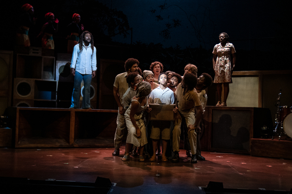 Arinze Kene, Cannon Hay, Julene Robinson, and company Photo