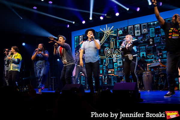 Daveed Diggs, Chris Sullivan, Aneesa Folds, Lin-Manuel Miranda, Anthony Veneziale, Ka Photo