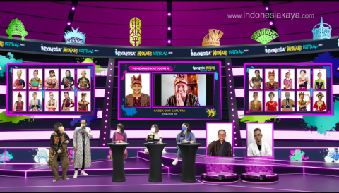 INDONESIA MENARI VIRTUAL 2021 by INDONESIA KAYA Crowned Winning Dancers 