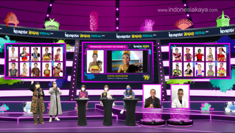 INDONESIA MENARI VIRTUAL 2021 by INDONESIA KAYA Crowned Winning Dancers 