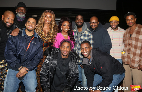 Photos: Cynthia Bailey Visits Kandi Burruss Backstage at THOUGHTS OF A COLORED MAN Image