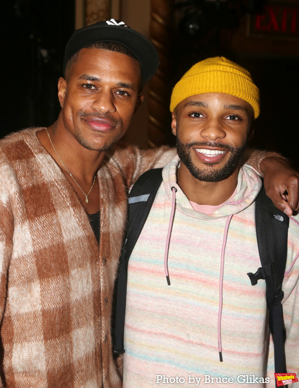 Photos: Cynthia Bailey Visits Kandi Burruss Backstage at THOUGHTS OF A COLORED MAN Image