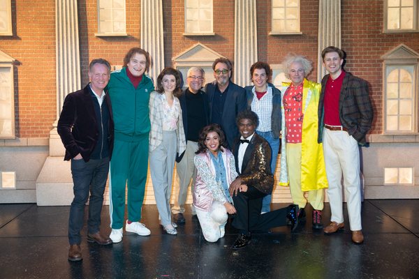 Photos: Huey Lewis Stops By BACK TO THE FUTURE The Musical Image