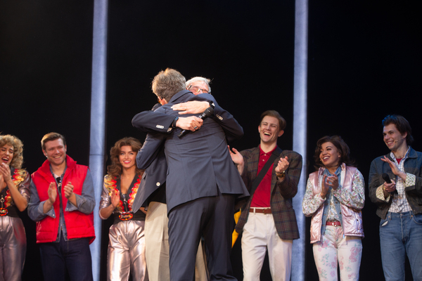 Photos: Huey Lewis Stops By BACK TO THE FUTURE The Musical Image