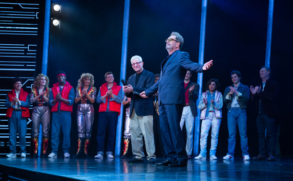 Photos: Huey Lewis Stops By BACK TO THE FUTURE The Musical Image