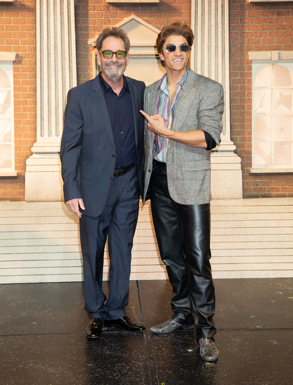 Photos: Huey Lewis Stops By BACK TO THE FUTURE The Musical Image