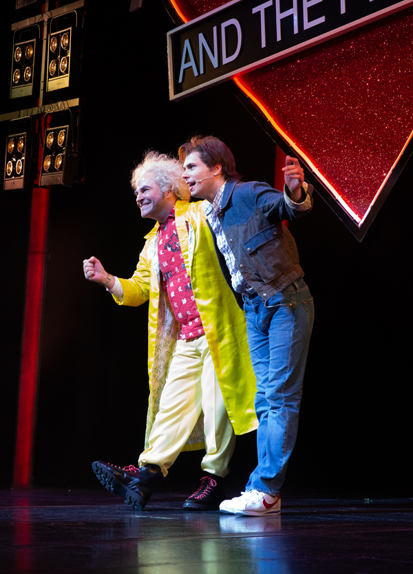 Photos: Huey Lewis Stops By BACK TO THE FUTURE The Musical Image