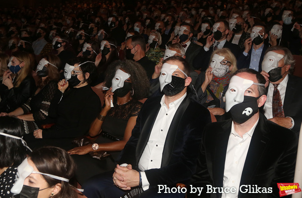 Photos: THE PHANTOM OF THE OPERA Celebrates Reopening Night with DJ, Andrew Lloyd Webber! Image