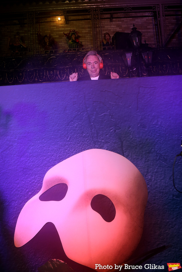 Photos: THE PHANTOM OF THE OPERA Celebrates Reopening Night with DJ, Andrew Lloyd Webber! Image