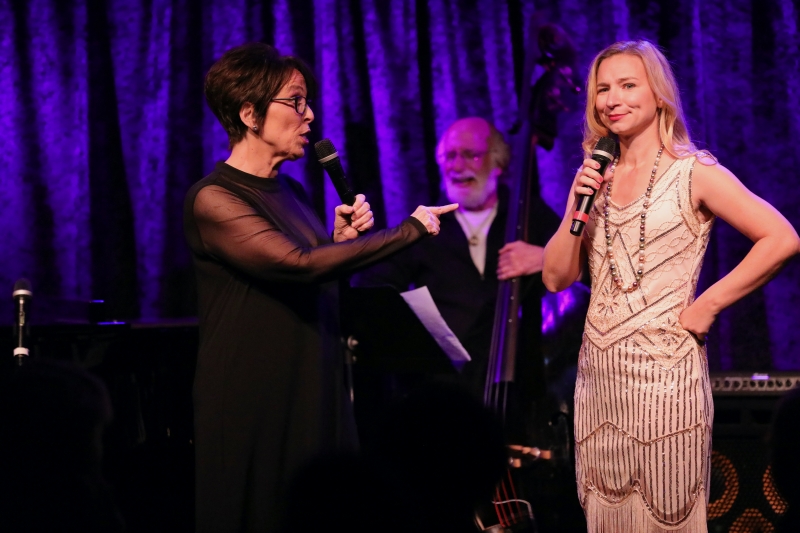 Photo Flash:  October 19th THE LINEUP WITH SUSIE MOSHER at Birdland Theater Photo'd by Stewart Green 