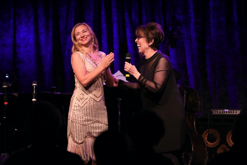 Photo Flash:  October 19th THE LINEUP WITH SUSIE MOSHER at Birdland Theater Photo'd by Stewart Green 