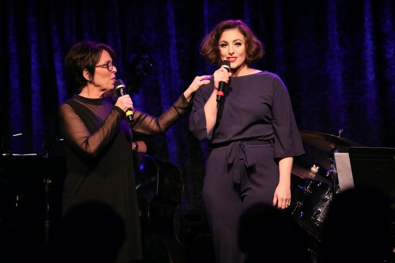 Photo Flash:  October 19th THE LINEUP WITH SUSIE MOSHER at Birdland Theater Photo'd by Stewart Green 