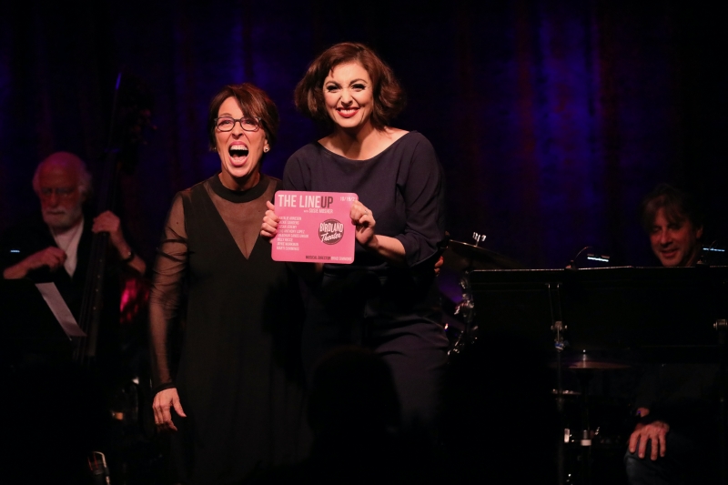 Photo Flash:  October 19th THE LINEUP WITH SUSIE MOSHER at Birdland Theater Photo'd by Stewart Green 