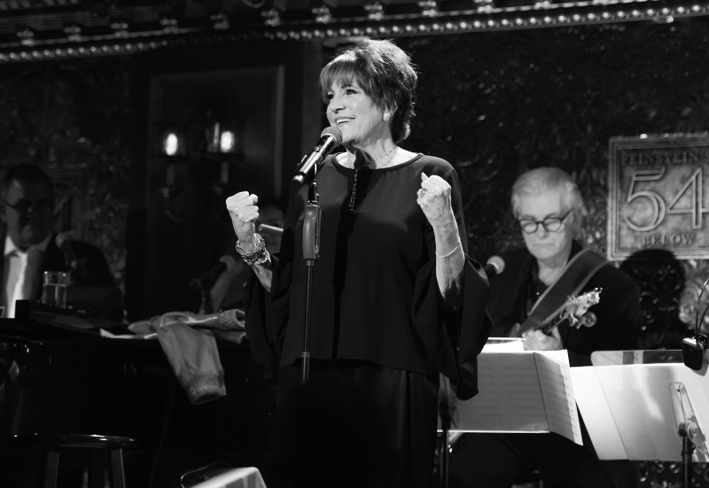 Helane Blumfield's Camera Gives The Black And White Treatment To LORNA LUFT: GRATEFUL at Feinstein's/54 Below Image
