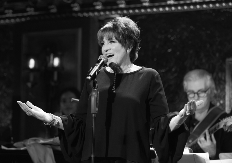 Helane Blumfield's Camera Gives The Black And White Treatment To LORNA LUFT: GRATEFUL at Feinstein's/54 Below Image