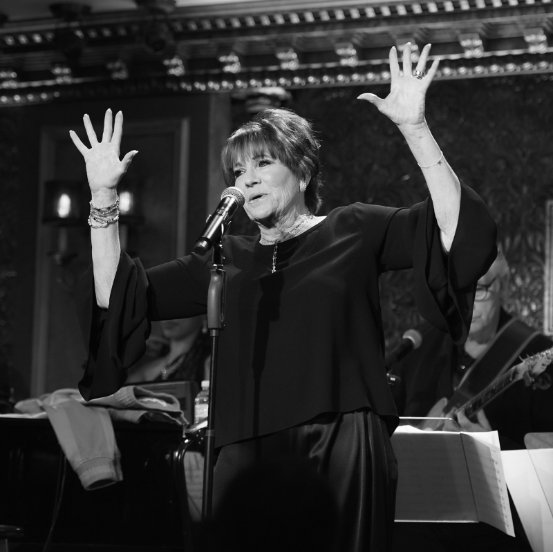 Helane Blumfield's Camera Gives The Black And White Treatment To LORNA LUFT: GRATEFUL at Feinstein's/54 Below Image
