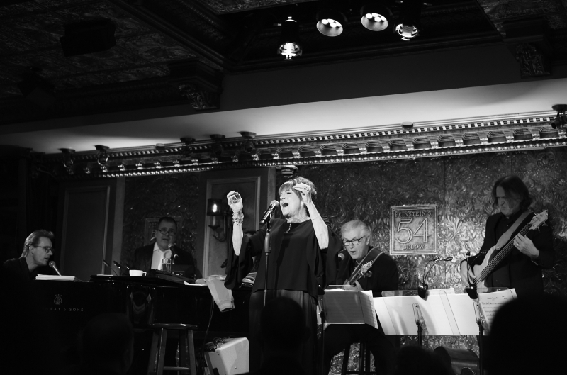 Helane Blumfield's Camera Gives The Black And White Treatment To LORNA LUFT: GRATEFUL at Feinstein's/54 Below Image