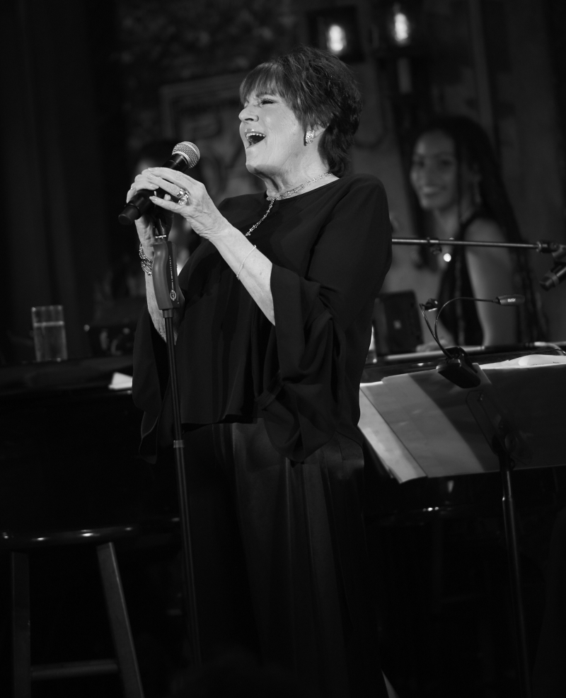 Helane Blumfield's Camera Gives The Black And White Treatment To LORNA LUFT: GRATEFUL at Feinstein's/54 Below Image