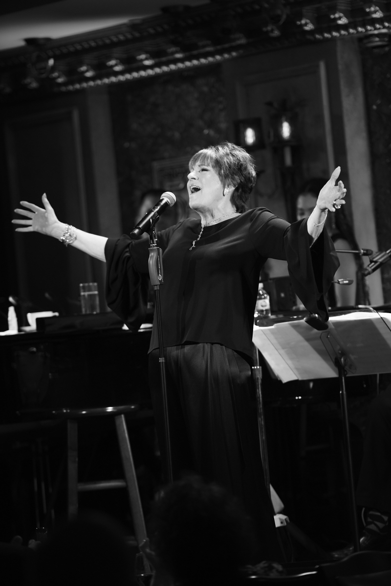 Helane Blumfield's Camera Gives The Black And White Treatment To LORNA LUFT: GRATEFUL at Feinstein's/54 Below Image