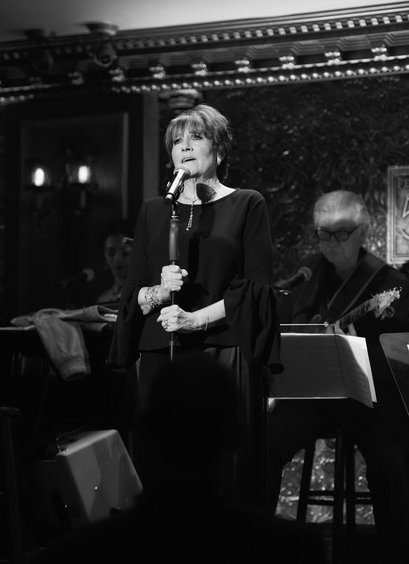 Helane Blumfield's Camera Gives The Black And White Treatment To LORNA LUFT: GRATEFUL at Feinstein's/54 Below 