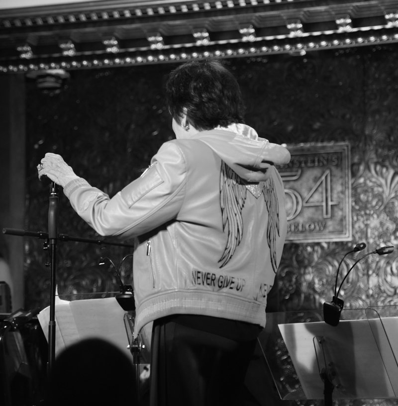 Helane Blumfield's Camera Gives The Black And White Treatment To LORNA LUFT: GRATEFUL at Feinstein's/54 Below Image