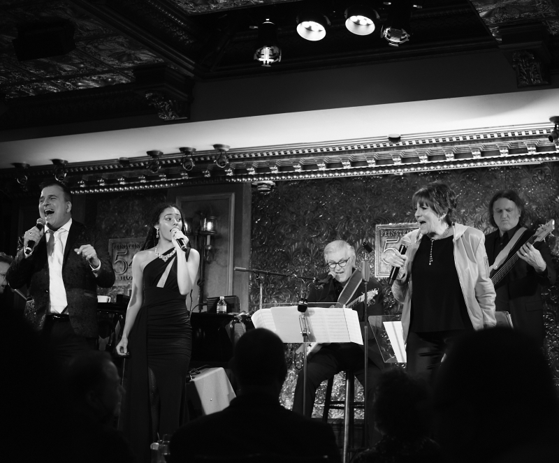 Helane Blumfield's Camera Gives The Black And White Treatment To LORNA LUFT: GRATEFUL at Feinstein's/54 Below Image
