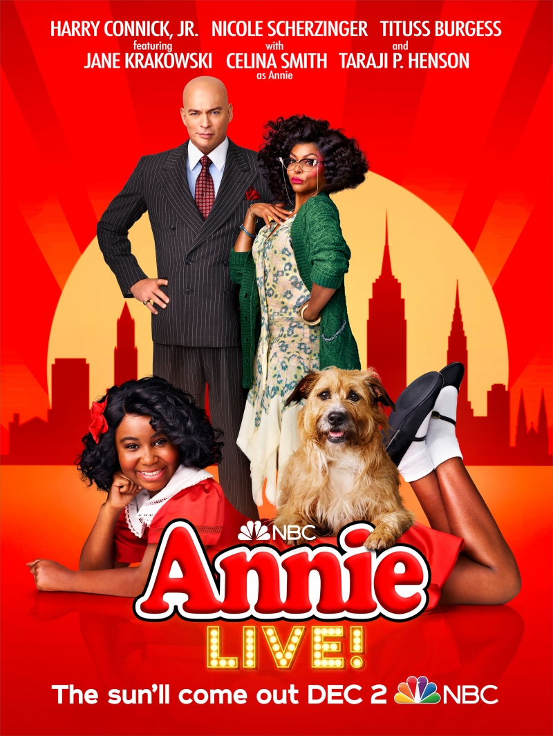 Photos: First Look at Harry Connick Jr. & Celina Smith in New ANNIE LIVE! Photos & Poster Image