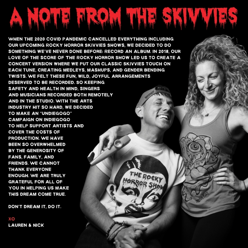 BWW CD Review: THE ROCKY HORROR SKIVVIES SHOW THE ALBUM Opens The Door For The Skivvies' Recording Career  Image