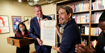 The Drama Book Shop Receives Proclamation From Mayor's Office Decreeing October 26, 2021 D Photo