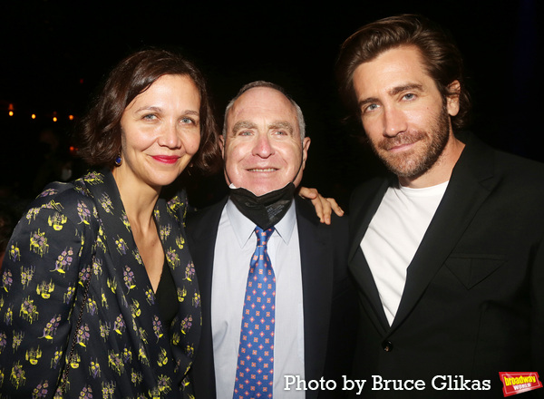 Maggie Gyllenhaal, Artistic Director/CEO of Roundabout Theater Company Todd Haimes an Photo