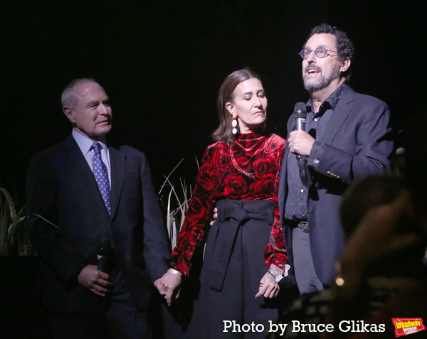 Artistic Director/CEO of Roundabout Theater Company Todd Haimes, Composer Jeanine Tes Photo