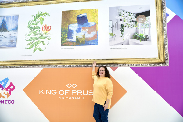 Photos: Go Inside the Ribbon Cutting Of the First Ever Arts Montco Wall At King Of Prussia Mall  Image