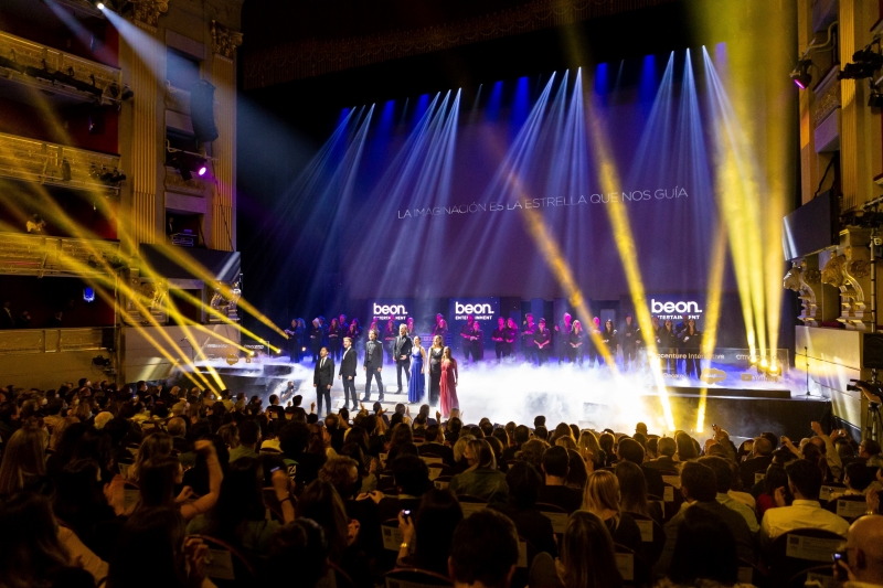 BeON Entertainment celebra sus musicales en los Premios Eficacia 