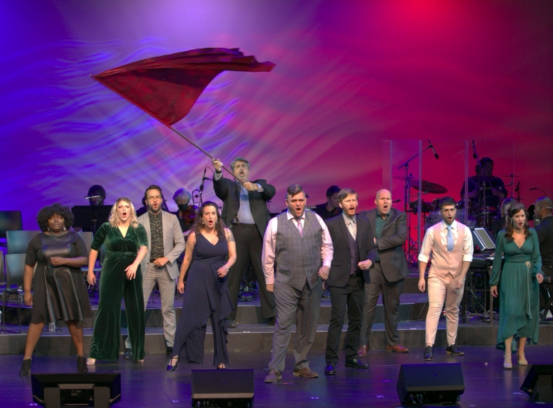 Review: BACK TO BROADWAY Sparks Memories with Musical Theatre Magic at RED MOUNTAIN THEATRE Image